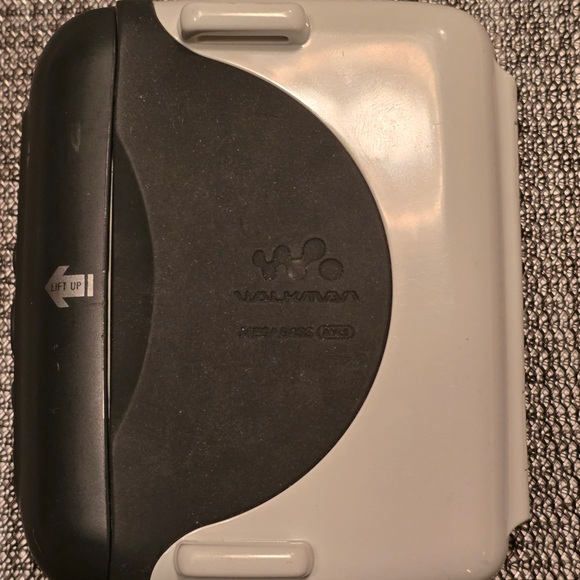 Sony Walkman Black and Gray Case